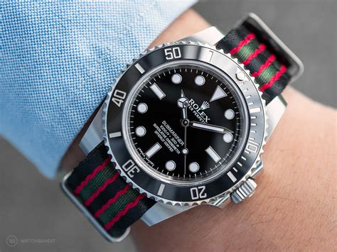 20 mm nato rolex|Rolex rubber strap.